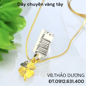 Dây chuyền vàng tây