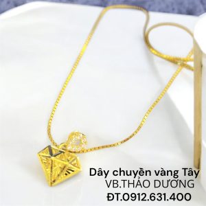 Dây chuyền vàng tây