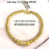 Lắc tay 3chỉ vàng 99.99