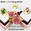 Nhẫn 1,5chỉ vàng 99.99