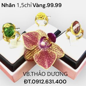Nhẫn 1,5chỉ vàng 99.99