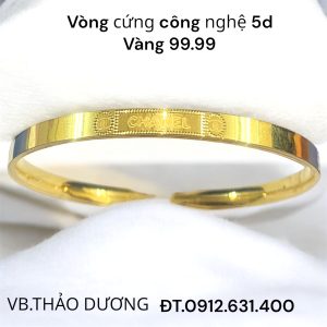 Vòng tay 5chỉ vàng 99.99